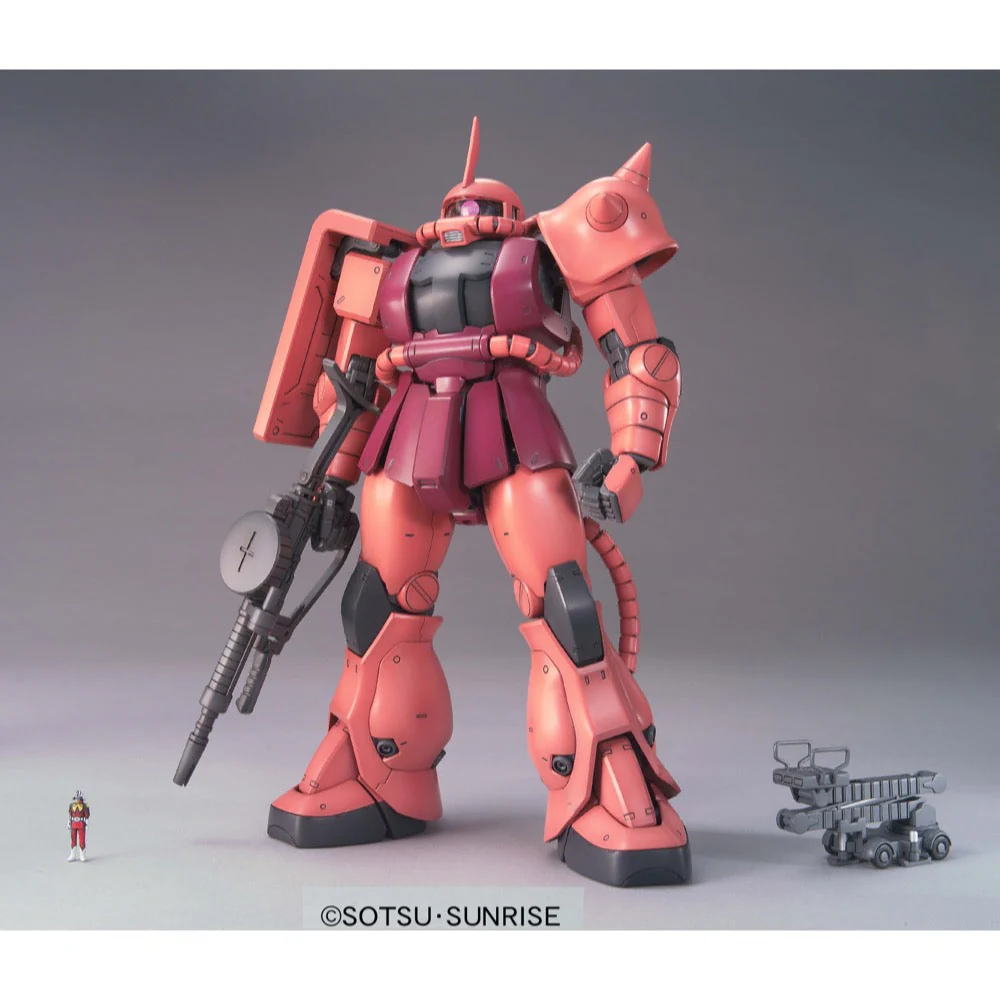 Bandai 5061581 MG 1/100 MS-06S Zaku II Char's Custom Ver 2.0 - Image 2