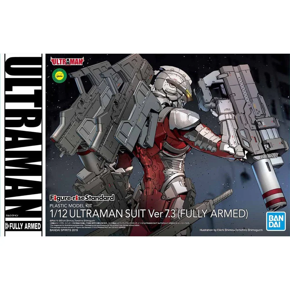 Bandai 5058197 Figure-Rise Standard 1/12 Ultraman Suit Ver 7.3 (Fully Armed)