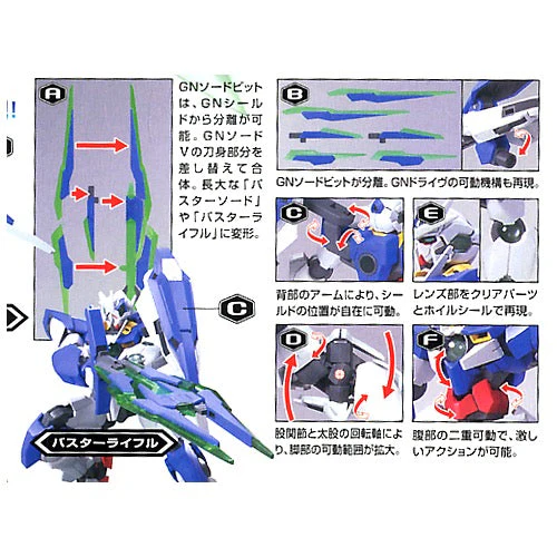 Bandai 5058784 HG 1/144 00 Qan T Gundam 00 - Image 6