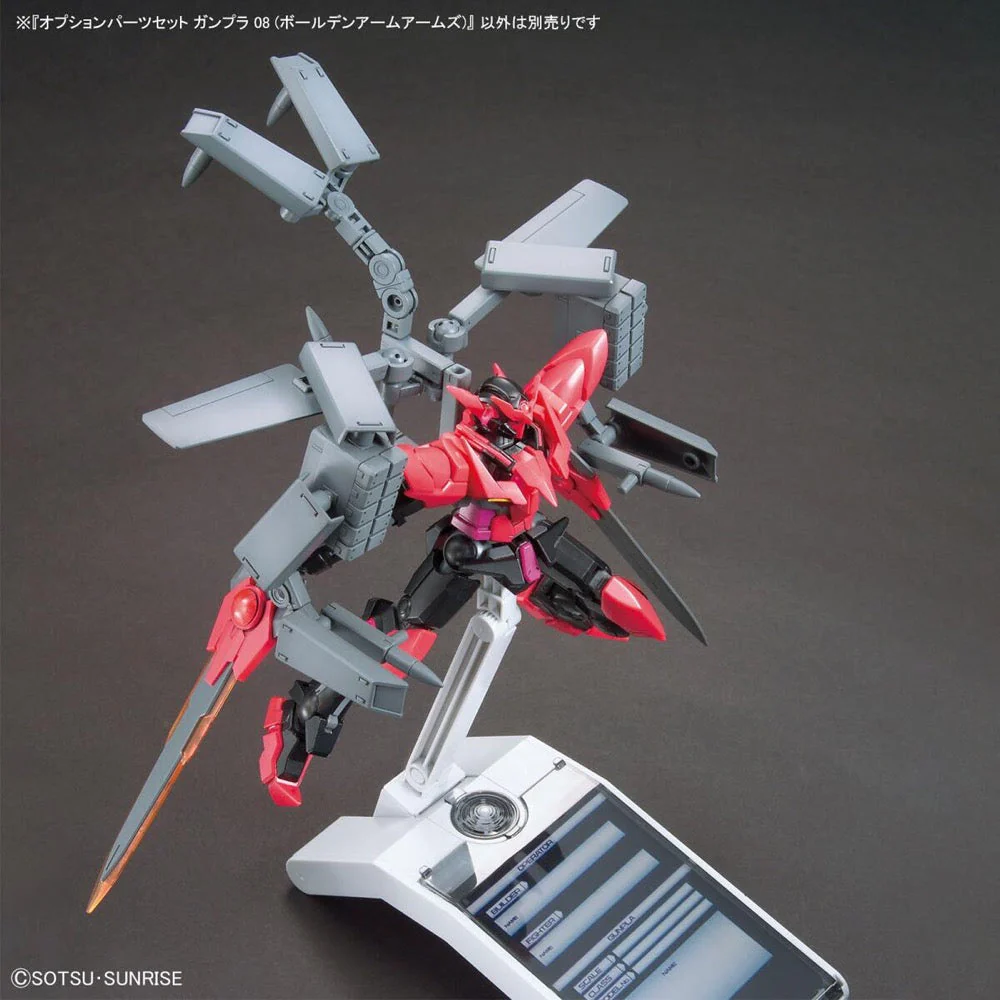 Bandai 5067144 1/144 Option Parts Set Gunpla 08 (Bolden Arm Arms) - Image 10