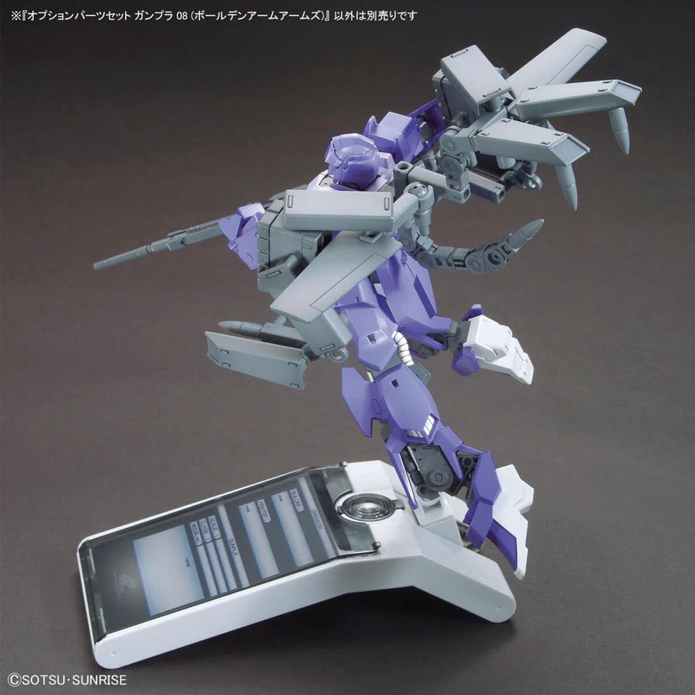 Bandai 5067144 1/144 Option Parts Set Gunpla 08 (Bolden Arm Arms) - Image 11