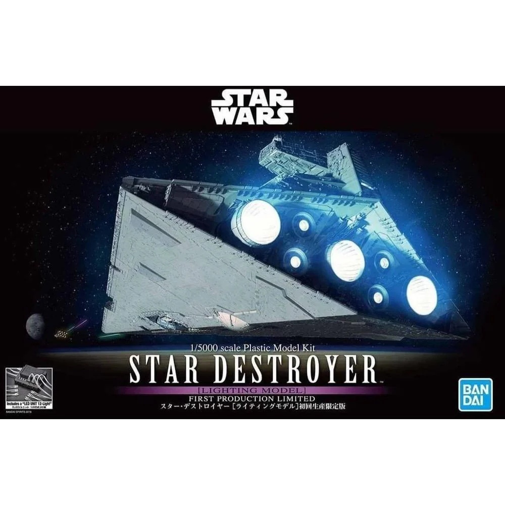 Bandai 5057625 1/5000 Star Destroyer Lighting Model Star Wars