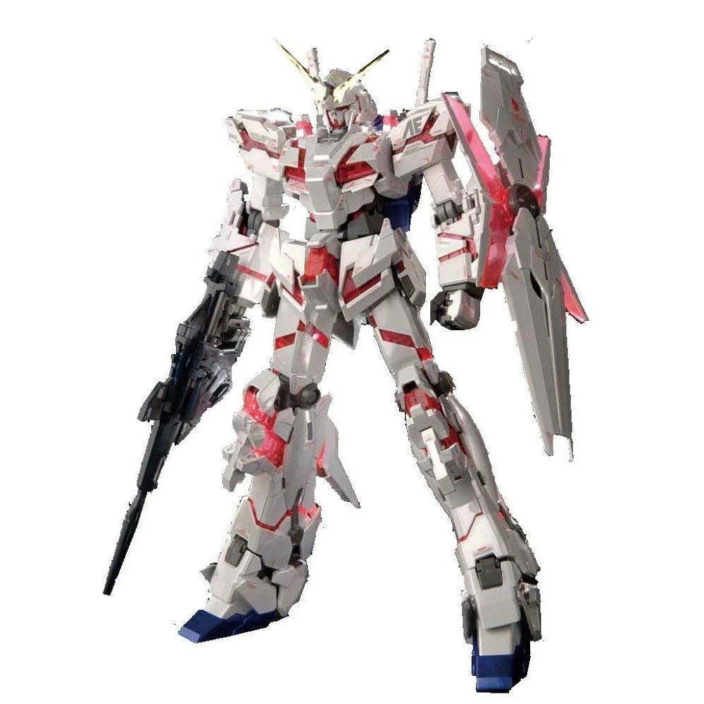 Bandai 5055734 1/144 HGUC Unicorn Gundam Destroy Mode Titanium Finish Version Gundam UC - Image 2