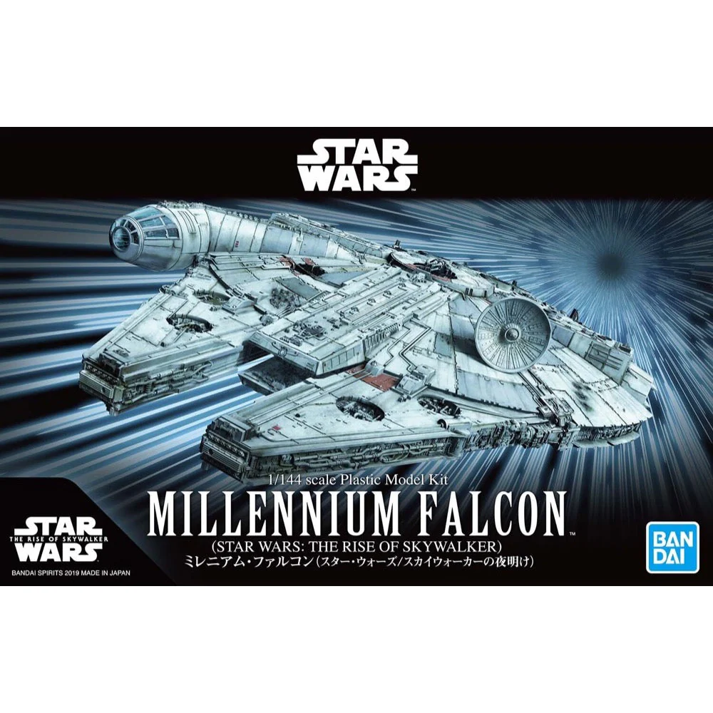 Bandai 5058195 1/144 Star Wars Millennium Falcon The Rise of Skywalker