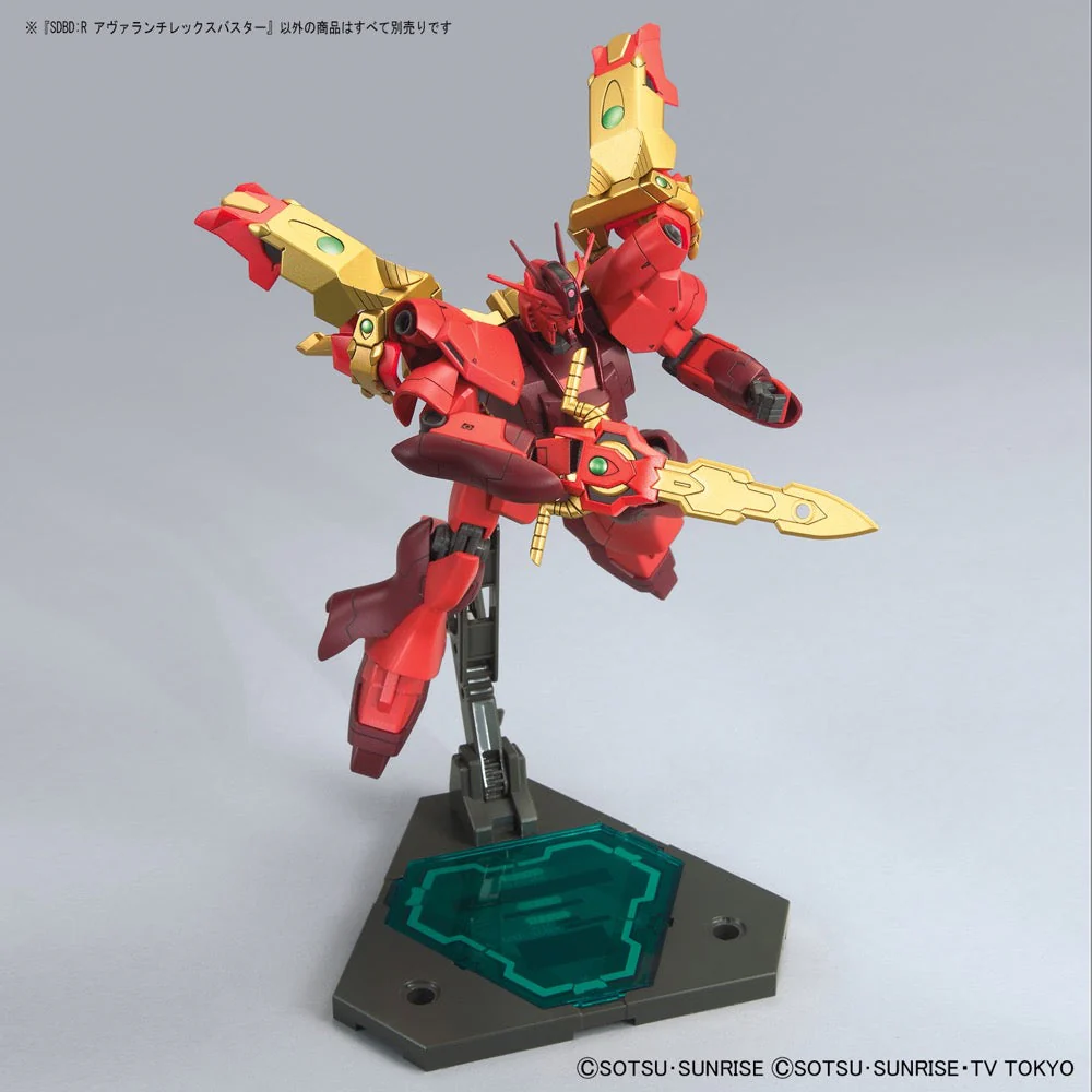 Bandai 5058870 SDBDR Avalanche Rex Buster Gundam - Image 6