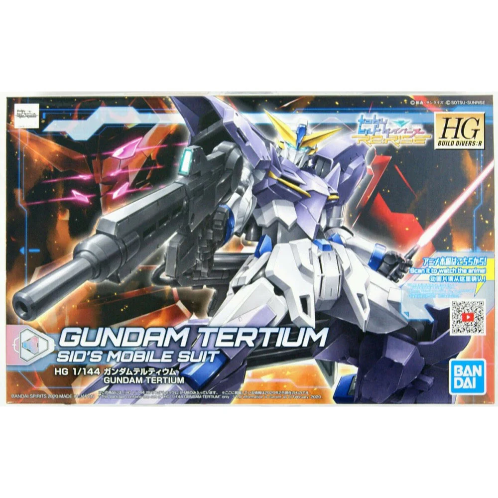 Bandai 5058918 HGBD R Gundam Tertium Gundam Build Divers