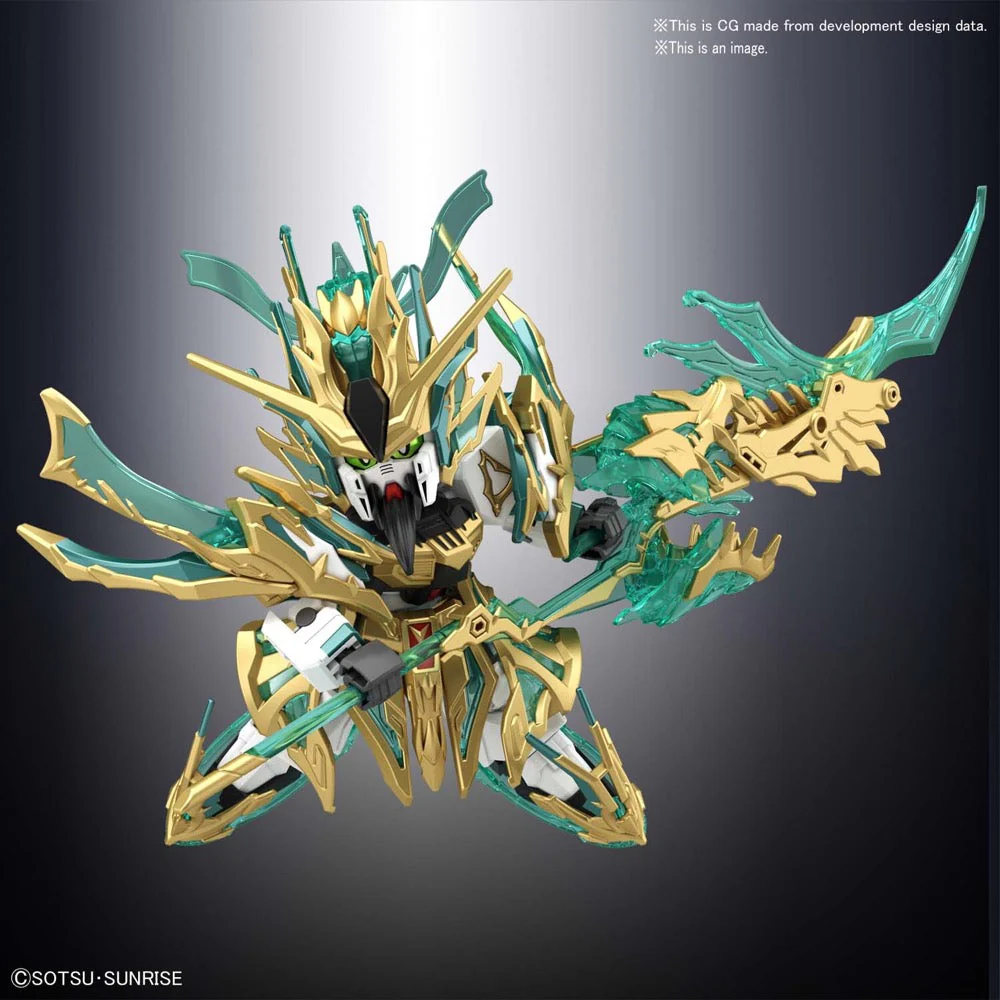 Bandai 5058933 SD Sangoku Soketsuden Wu Sheng Guan Yu Yun Chang V Gundam - Image 3