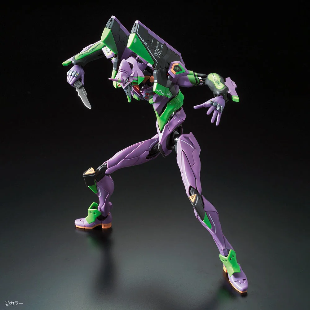 Bandai 50590151 RG Multipurpose Humanoid Decisive Weapon Artificial Human Evangelion Unit-01 DX Transport Platform SET - Image 4