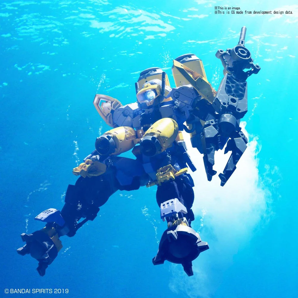Bandai 5059020 1/144 bEXM-15 Portanova Marine Type Purple 30MM - Image 4