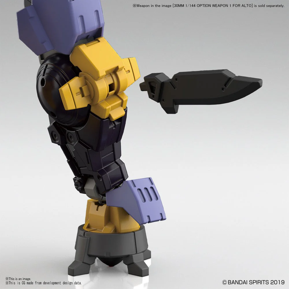 Bandai 5059020 1/144 bEXM-15 Portanova Marine Type Purple 30MM - Image 6