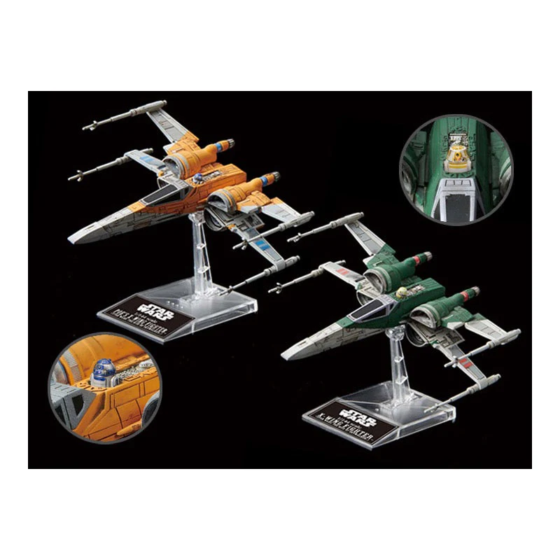 Bandai 5059231 1/144 Star Wars Poes X-Wing Fighter & X-Wing Fighter The Rise Of Skywalker - Image 2