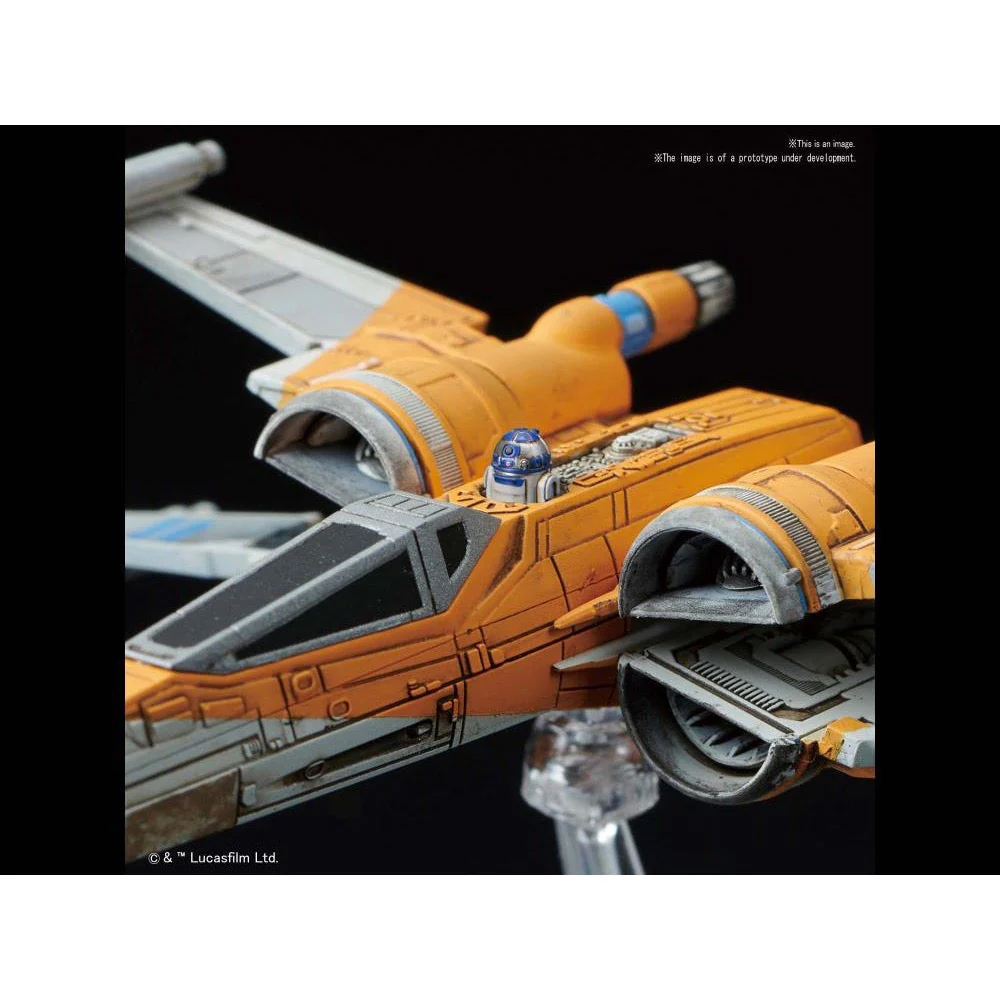Bandai 5059231 1/144 Star Wars Poes X-Wing Fighter & X-Wing Fighter The Rise Of Skywalker - Image 3