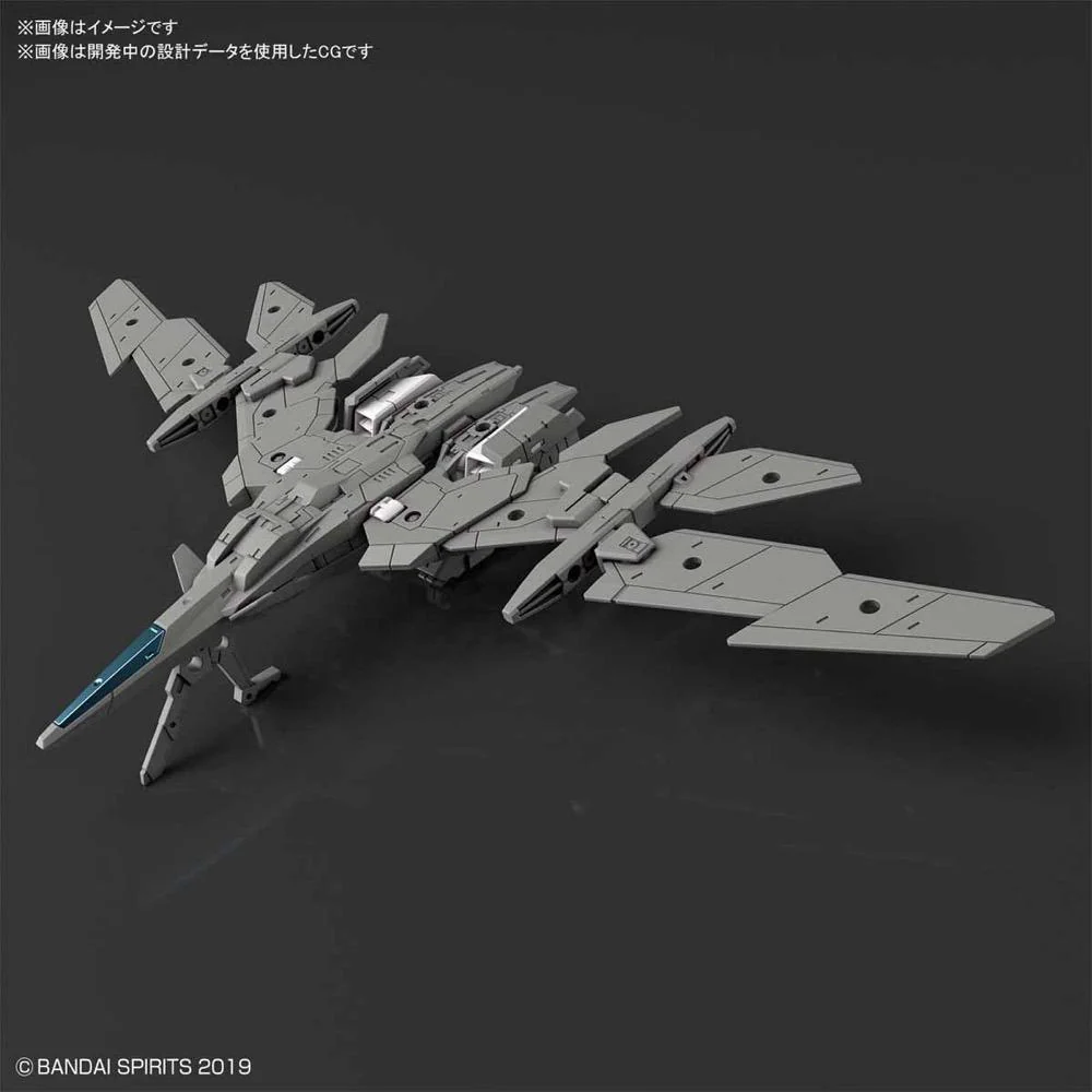 Bandai 5059549 30MM 1/144 Extended Armament Vehicle (Air Fighter Ver.) [Gray] - Image 3