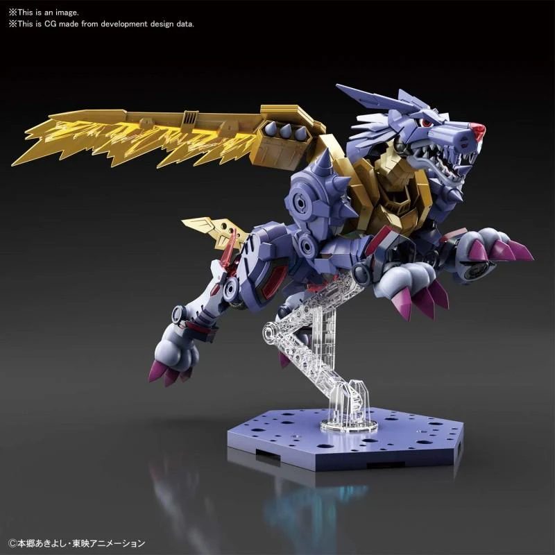 Bandai 50595541 Figure-rise Standard Metal Garurumon Amplified Digimon - Image 4