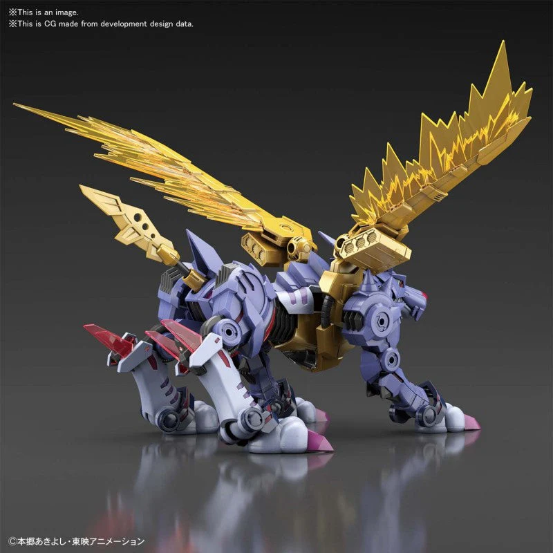 Bandai 50595541 Figure-rise Standard Metal Garurumon Amplified Digimon - Image 5