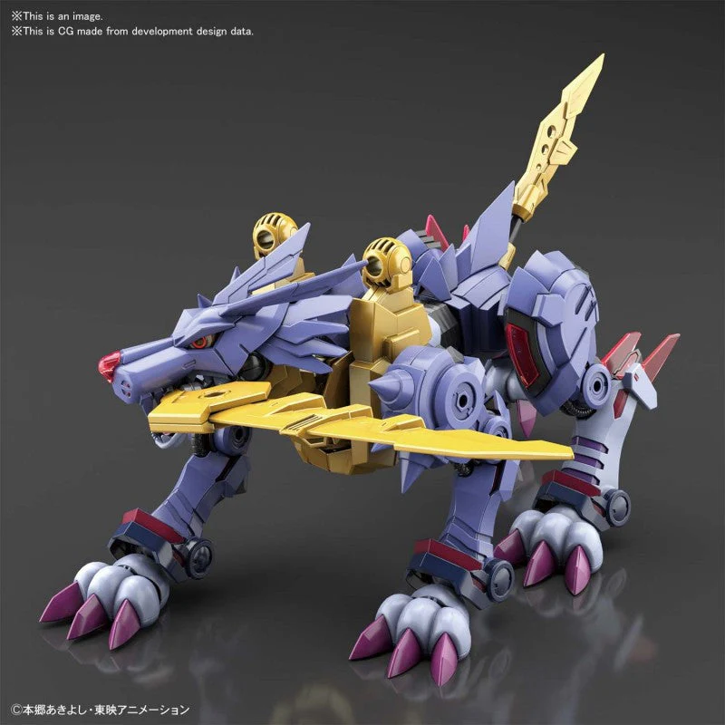 Bandai 50595541 Figure-rise Standard Metal Garurumon Amplified Digimon - Image 6
