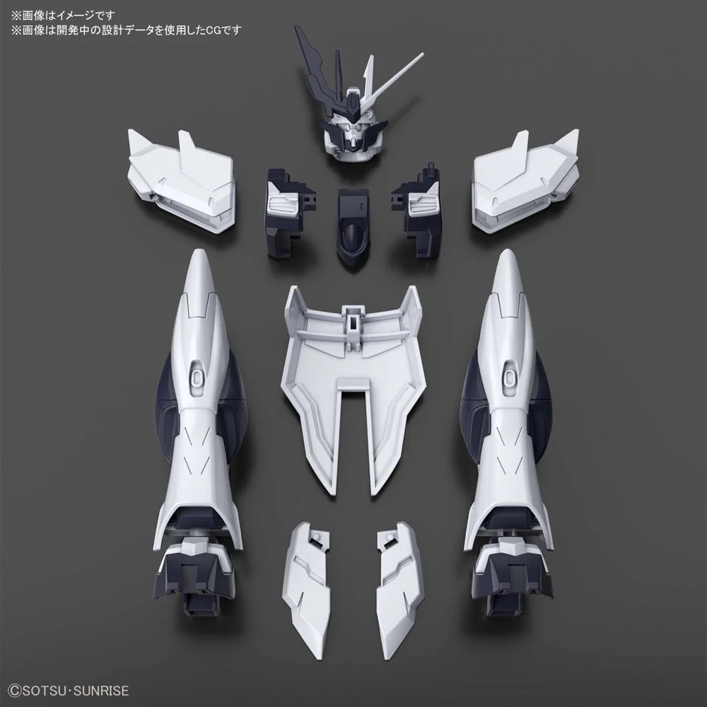 Bandai 5060246 HGBDR 1/144 Enemy Gundams Nu Armor Gundam Build Fighters - Image 8