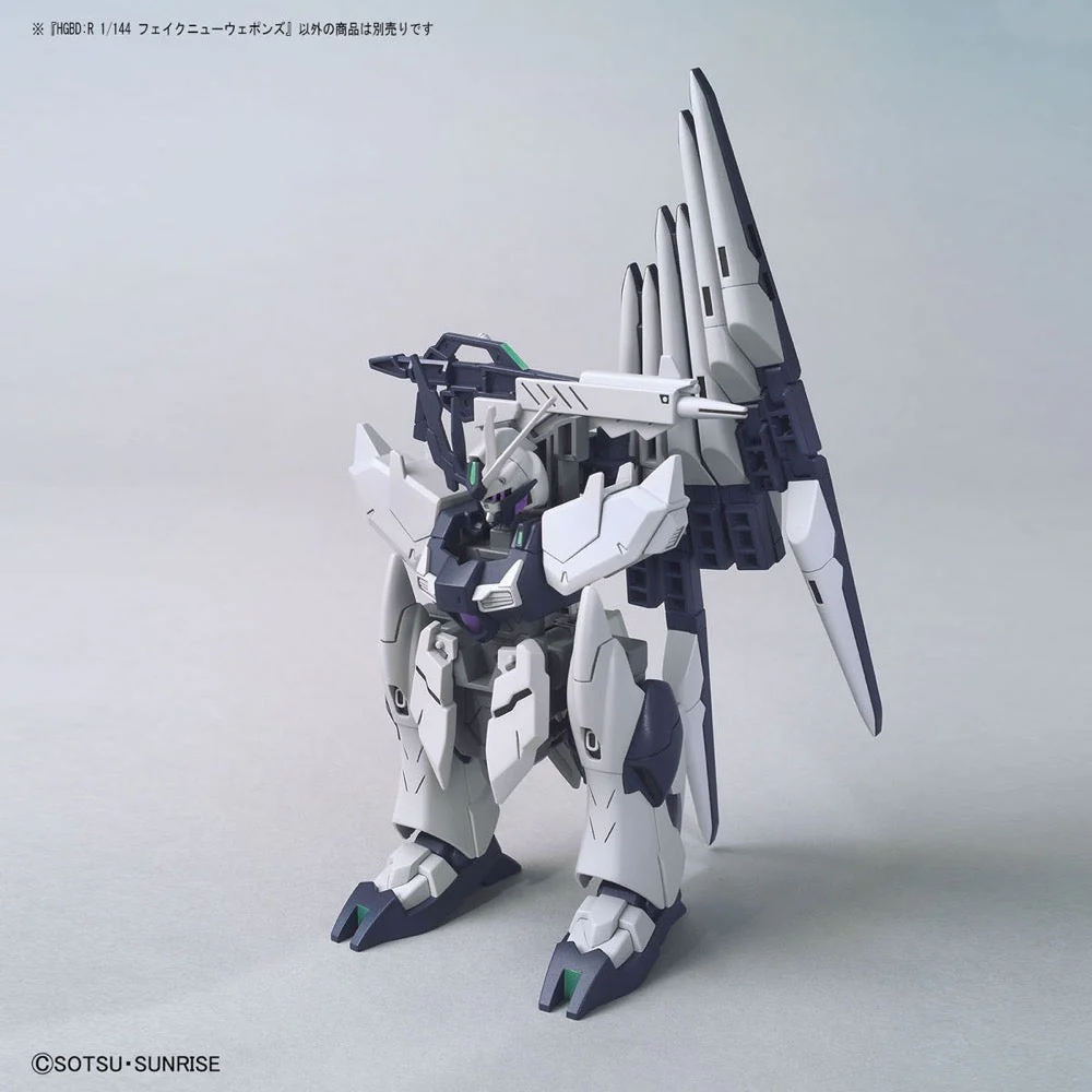 Bandai 5060247 HGBDR 1/144 Enemy Gundams Nu Weapons Gundam Build Fighters - Image 4