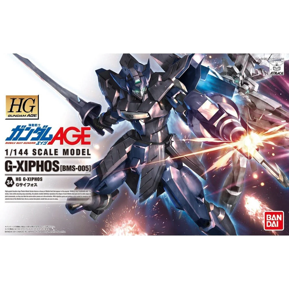 Bandai 5060371 HG 1/144 G-Xiphos Gundam AGE
