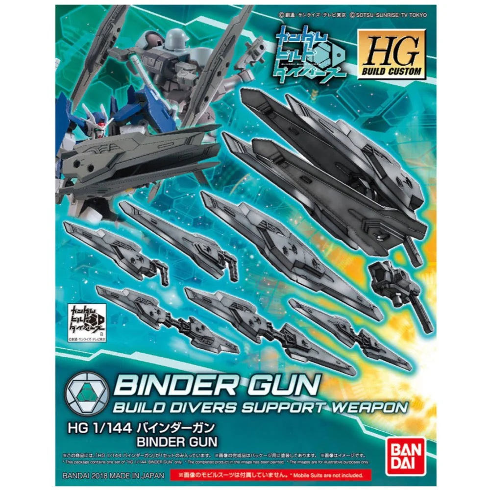 Bandai 5060376 HGBF 1/144 Binder Gun Gundam Build Fighters