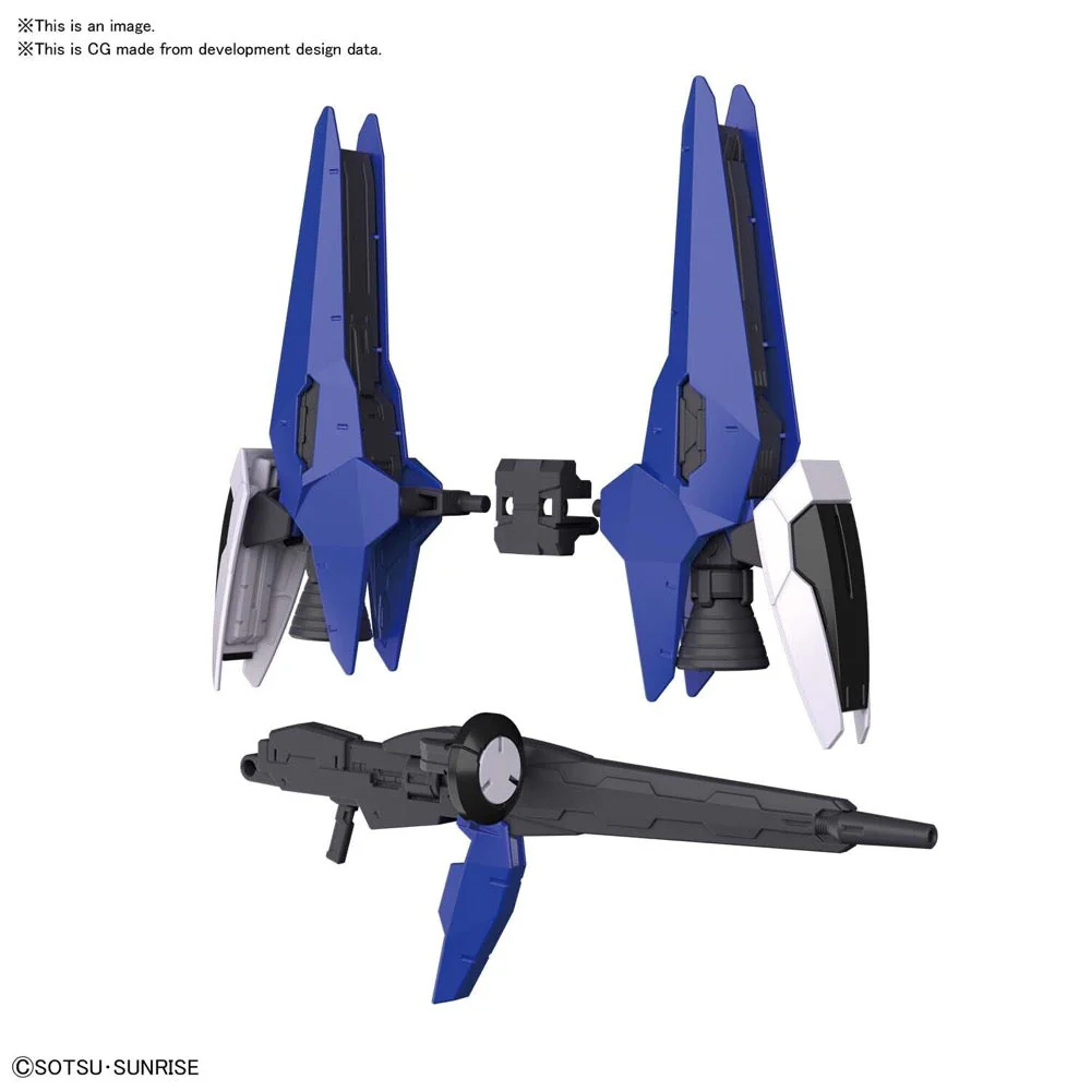 Bandai 5060434 HG 1/144 Tertium Arms Gundam Build Fighters
