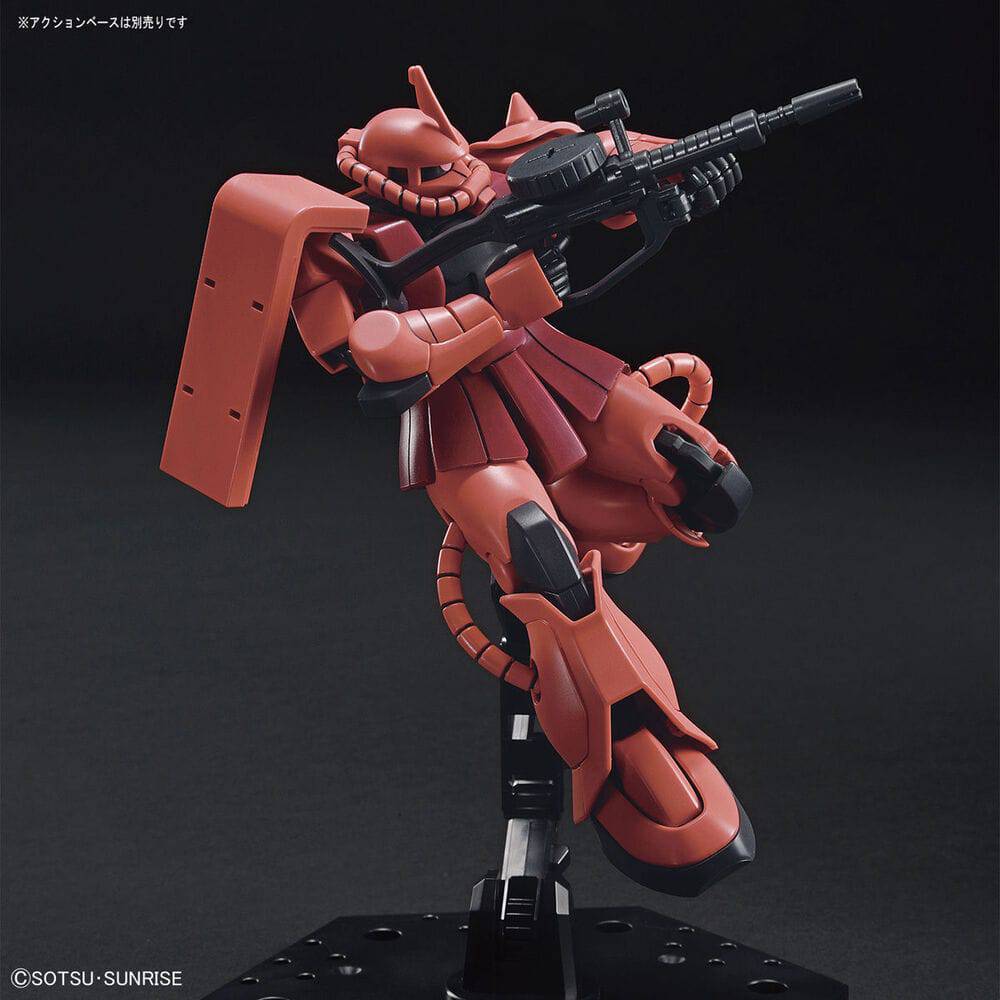 Bandai 5060453 HGUC 1/144 MS-06S Zaku II Gundam 0079 - Image 6