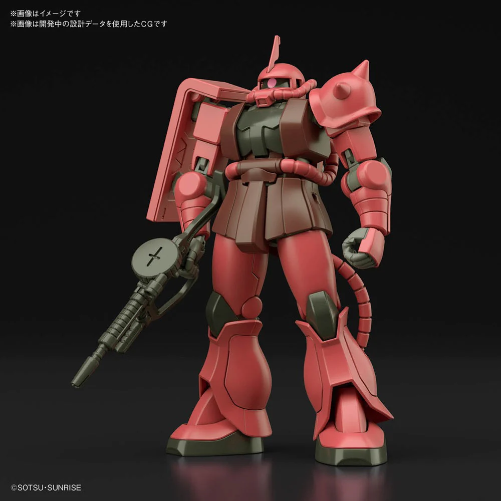Bandai 5060453 HGUC 1/144 MS-06S Zaku II Gundam 0079 - Image 8