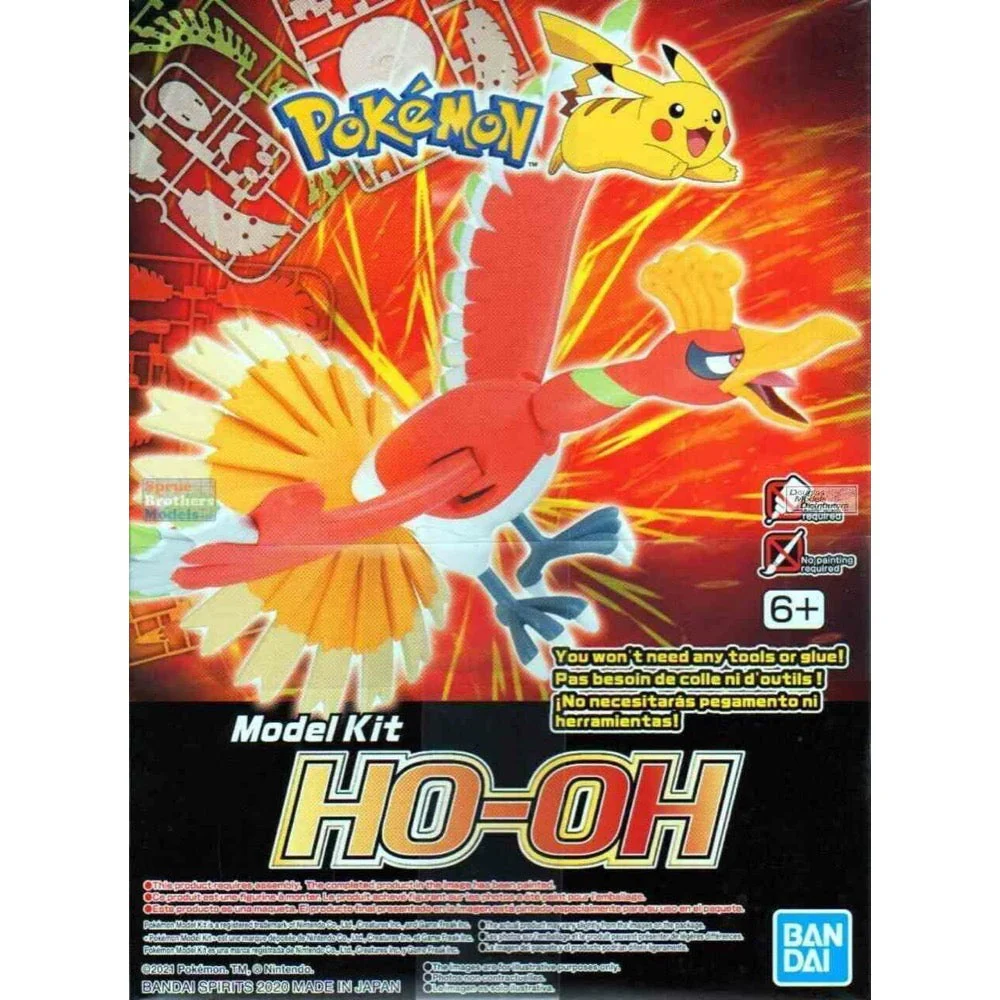 Bandai 5060464 Ho-oh Pokemon Model Kit