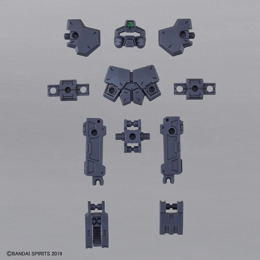 Bandai 5060468 30MM 1/144 Option Armor For Base Attack [Rabiot Exclusive/Dark Gray] - Image 2