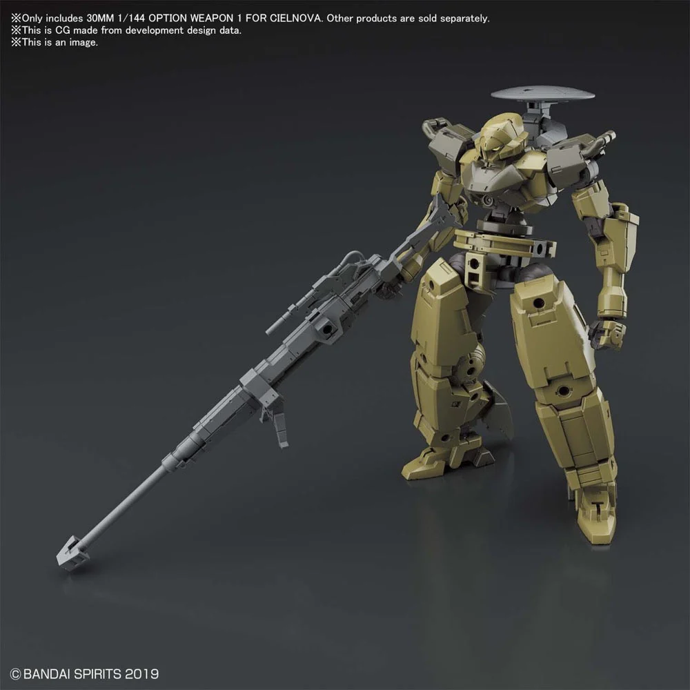 Bandai 5060737 30MM 1/144 Option Weapon 1 For Cielnova - Image 2