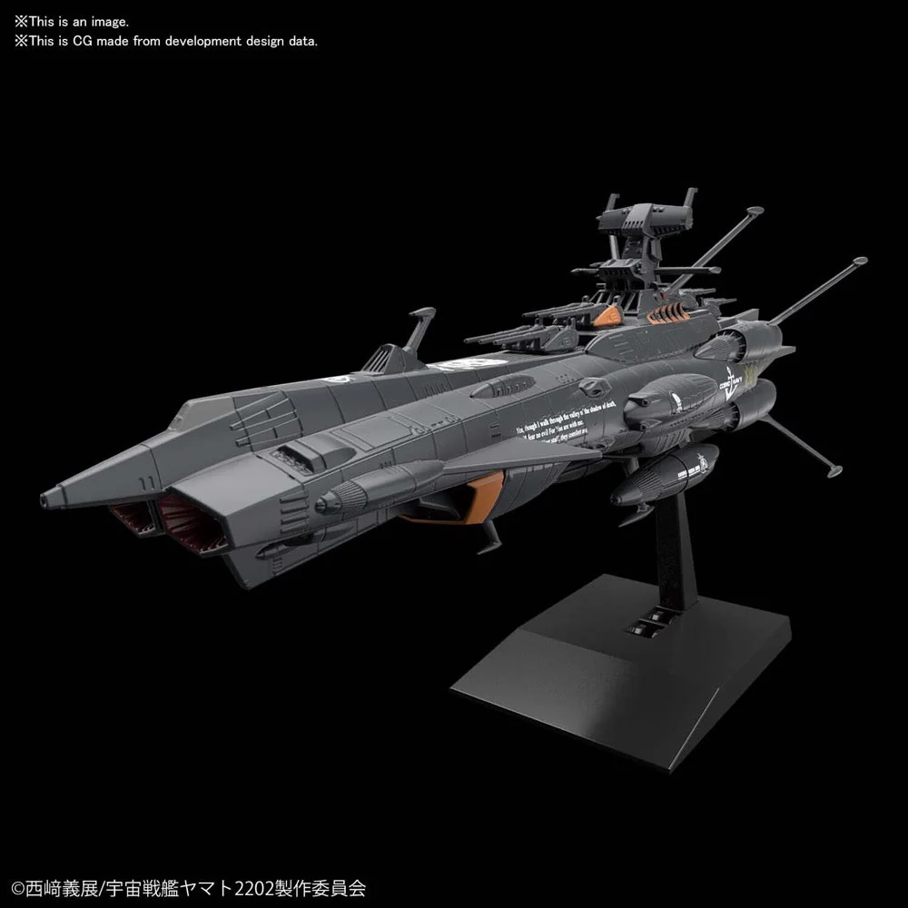 Bandai 50607411 Mecha Collection Autonomous Combatant Ship BBB Andromeda Black Space Battleship Yamato 2202