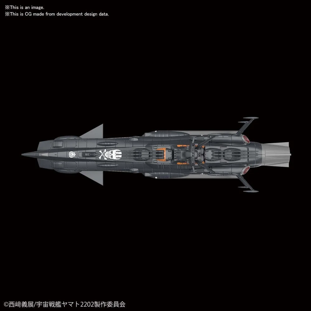 Bandai 50607411 Mecha Collection Autonomous Combatant Ship BBB Andromeda Black Space Battleship Yamato 2202 - Image 2