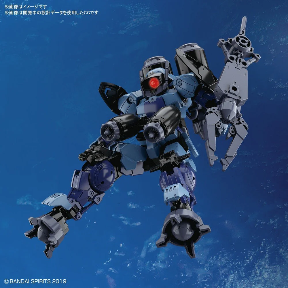 Bandai 5060754 1/144 bEXM-15 Portanova Marine Type Blue Gray 30MM - Image 3
