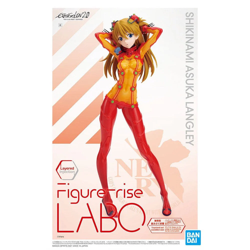 Bandai 50607551 Figure-rise Labo Shikinami Asuka Langley Evangelion
