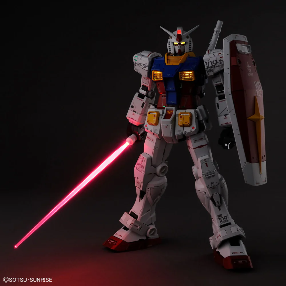 Bandai 5060765 PG Unleashed 1/60 RX-78-2 Gundam 0079 - Image 10