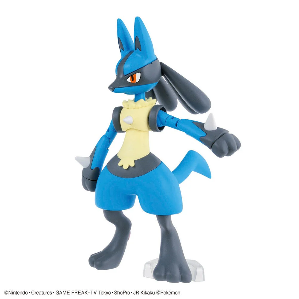 Bandai 5060856 Riolu and Lucario Pokemon Model Kit - Image 2