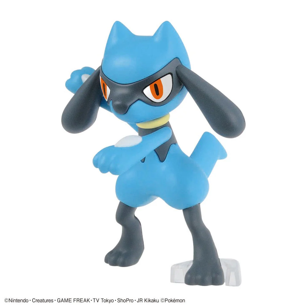 Bandai 5060856 Riolu and Lucario Pokemon Model Kit - Image 4