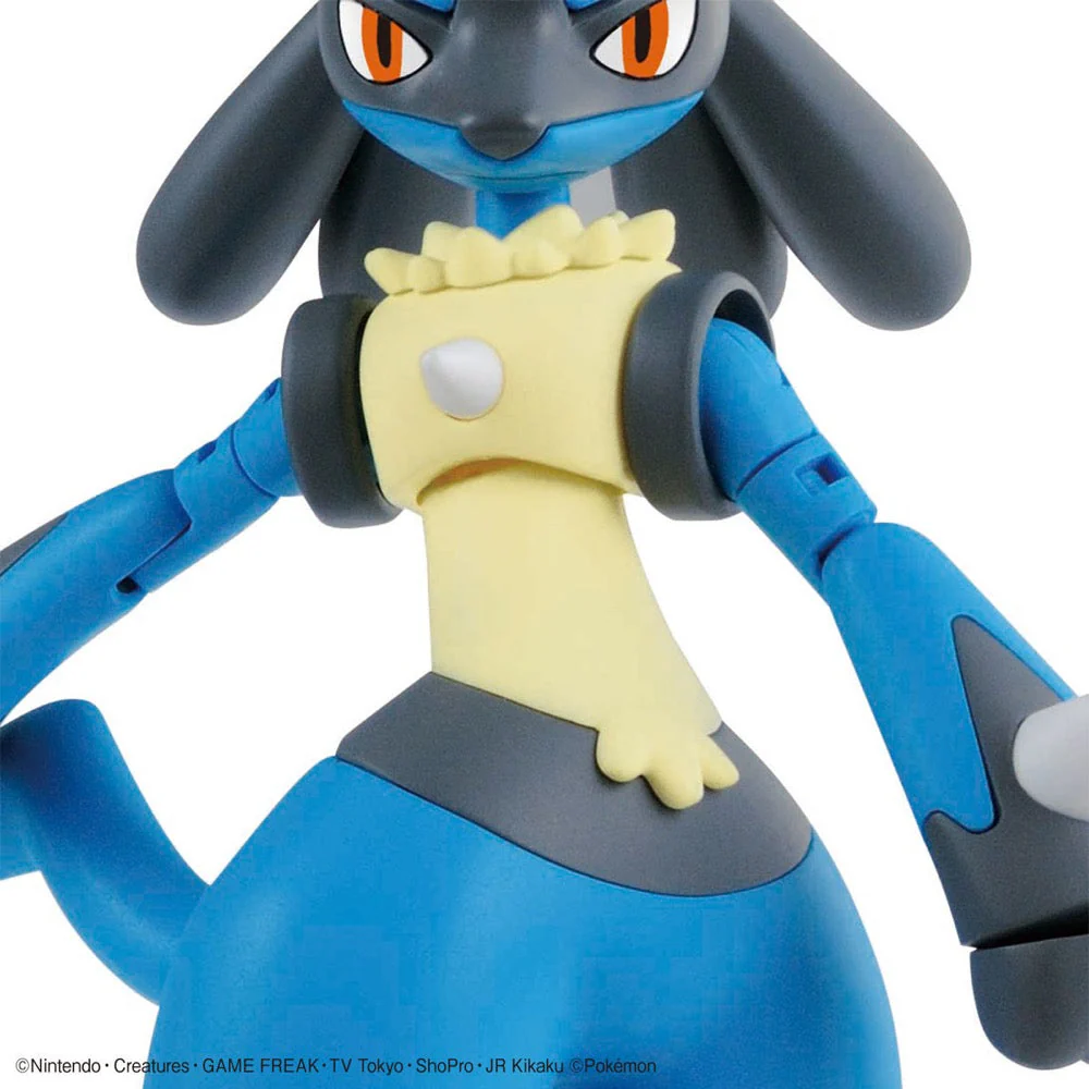 Bandai 5060856 Riolu and Lucario Pokemon Model Kit - Image 7