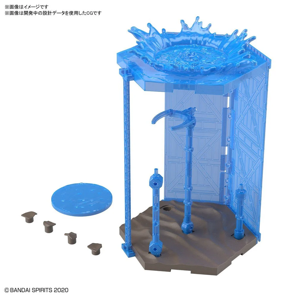 Bandai 5060925 Customize Scene Base Water Field Version 30MM - Image 2