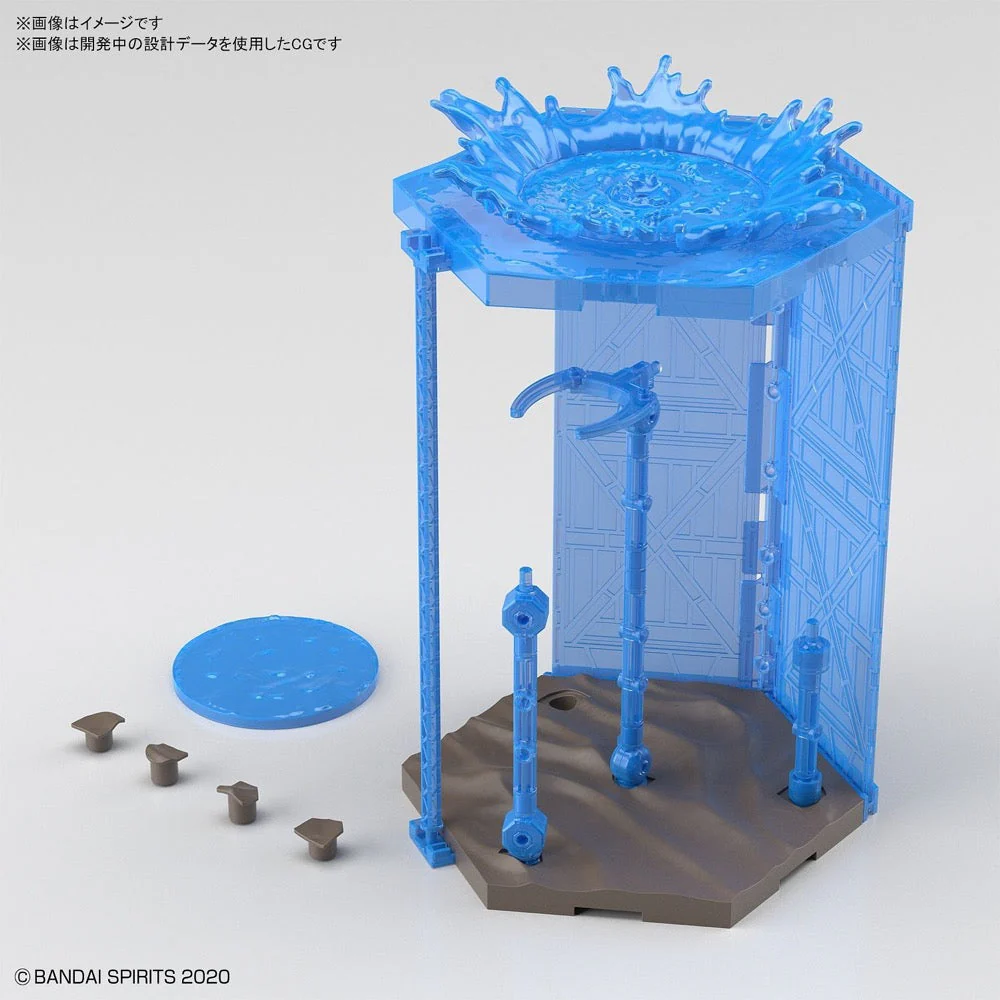 Bandai 5060925 Customize Scene Base Water Field Version 30MM - Image 3