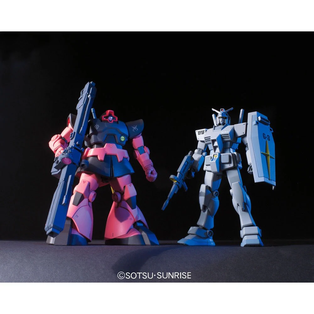Bandai 5060960 HGUC 1/144 G-3 Gundam VS Chars Rick Dom Set - Image 2