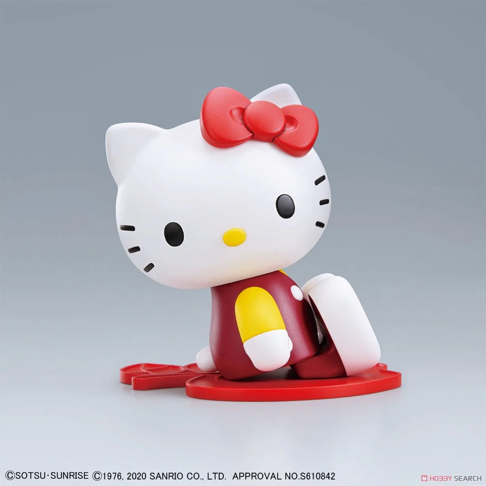 Bandai 50610291 Hello Kitty/MS-06S Char Zaku II SD Gundam Cross Silhouette - Image 10