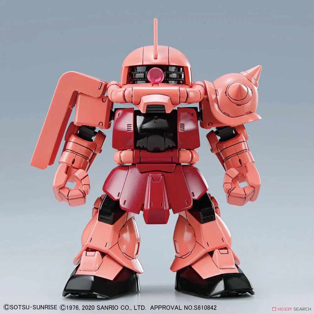 Bandai 50610291 Hello Kitty/MS-06S Char Zaku II SD Gundam Cross Silhouette - Image 9