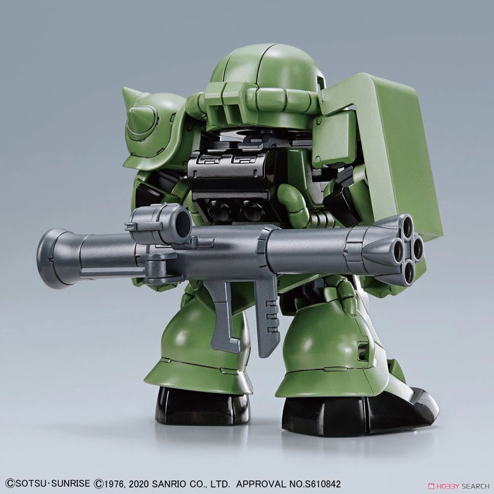 Bandai 50610301 Hello Kitty/Zaku II SD Gundam Cross Silhouette - Image 4