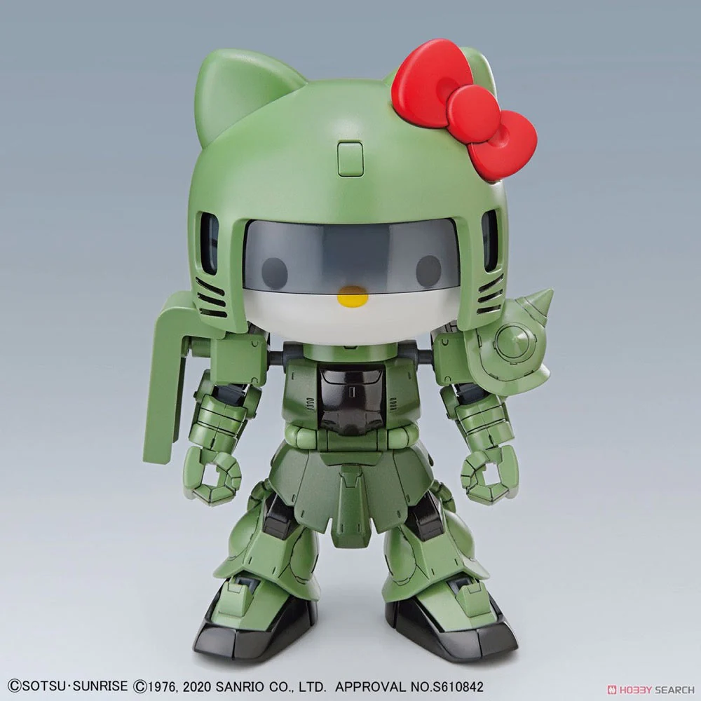 Bandai 50610301 Hello Kitty/Zaku II SD Gundam Cross Silhouette - Image 9