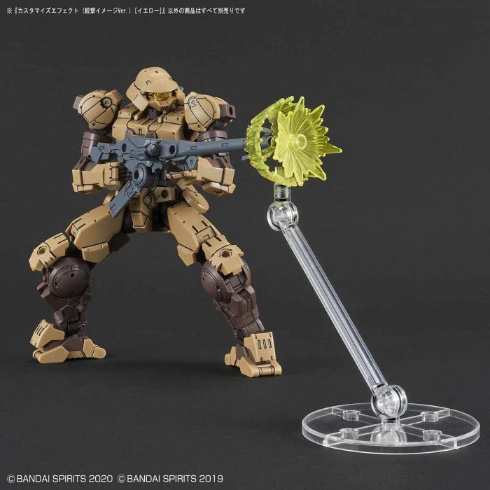 Bandai 5061322 Customise Effect Action Image Version Yellow 30MM - Image 6