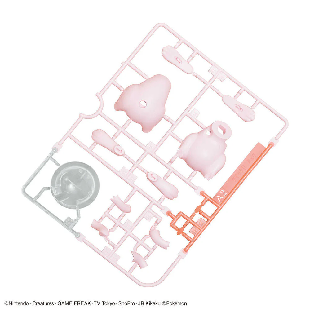 Bandai 5061390 Quick 02 Mew Pokemon Model Kit - Image 8
