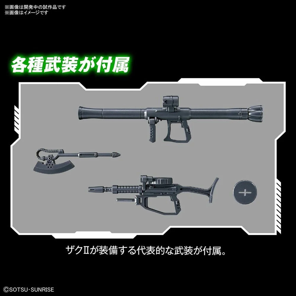 Bandai 5061545 HG 1/144 MS06 Zaku II - Image 11