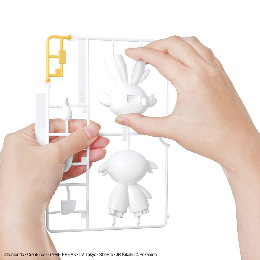 Bandai 5061572 Quick 05 Scorbunny Pokemon Model Kit - Image 4