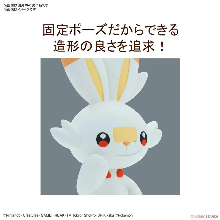 Bandai 5061572 Quick 05 Scorbunny Pokemon Model Kit - Image 8